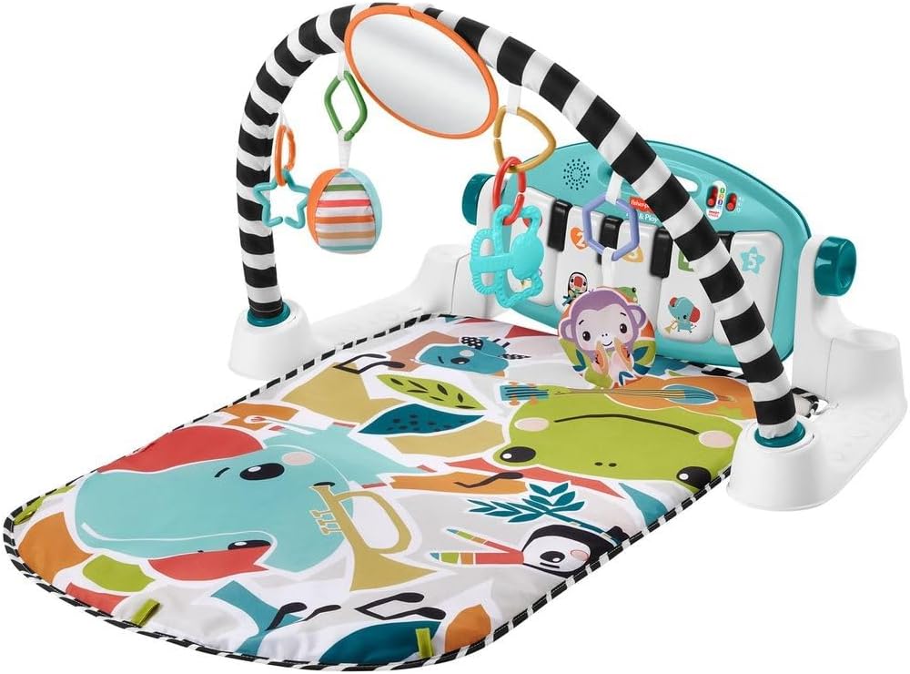 Fisher-Price HRB13 Glow and Grow Kick & Play Piano Gym