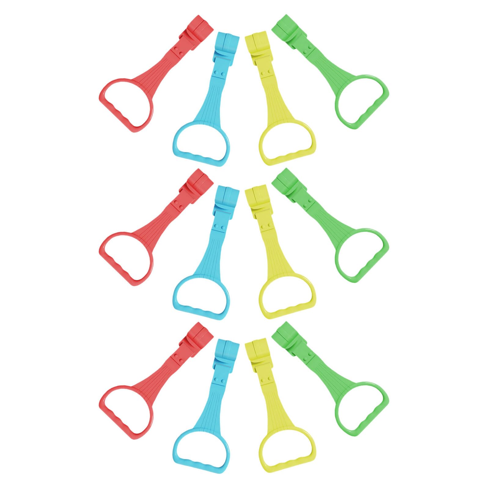 ORFOFE 12 Piezas Anillos de Fitness para Interactivo Ayuda para Caminar Niña Soporte para Gimnasia Infantil Entrenamiento de Coordinación y Ejercicio