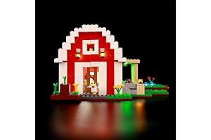 LED Light Kit for Minecraft Lego Red Barn