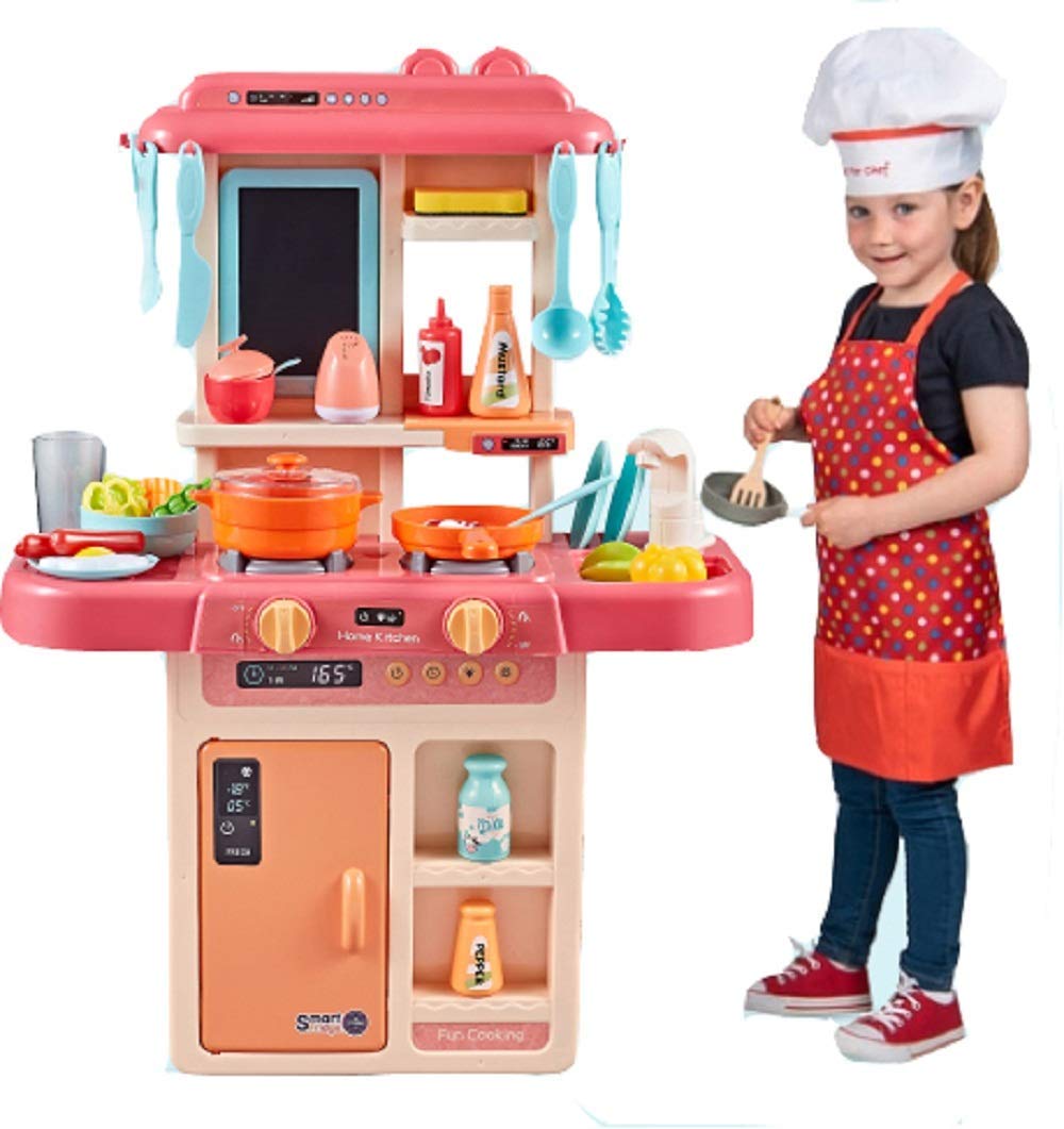 SKEDIZ Plastic Kitchen Playset With Realistic Lights & Sounds, Multicolour, 4 Year, 36-piece (B07XY7MNVR) Amazon Price History, Amazon Price Tracker
