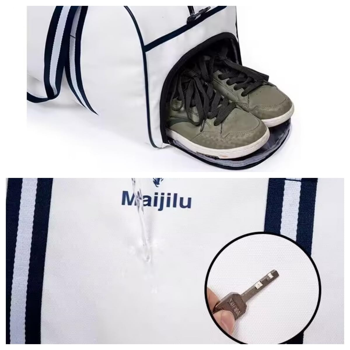 TentHome Sac Padel pour Homme Femme, Sac de Sport Housse Raquette Padel et Tennis de Table Imperméable