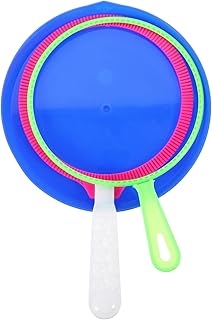 Ipetboom Kids Outdoor Playset Giant Bubble Wands 3pcs Funny Blowing Bubble Tool Kids Blowing Bubble Tool Bubble Maker Toys Bubble Blowing Products for Kids(Random Color) Toddler Bath Toys