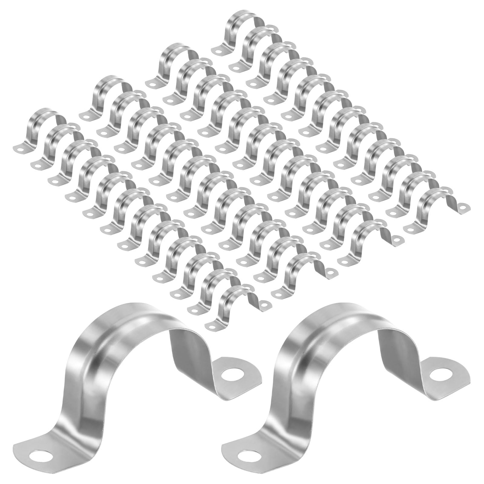 Collier de serrage de conduit 3,8 cm inox 304 pour tube M32 et câbles