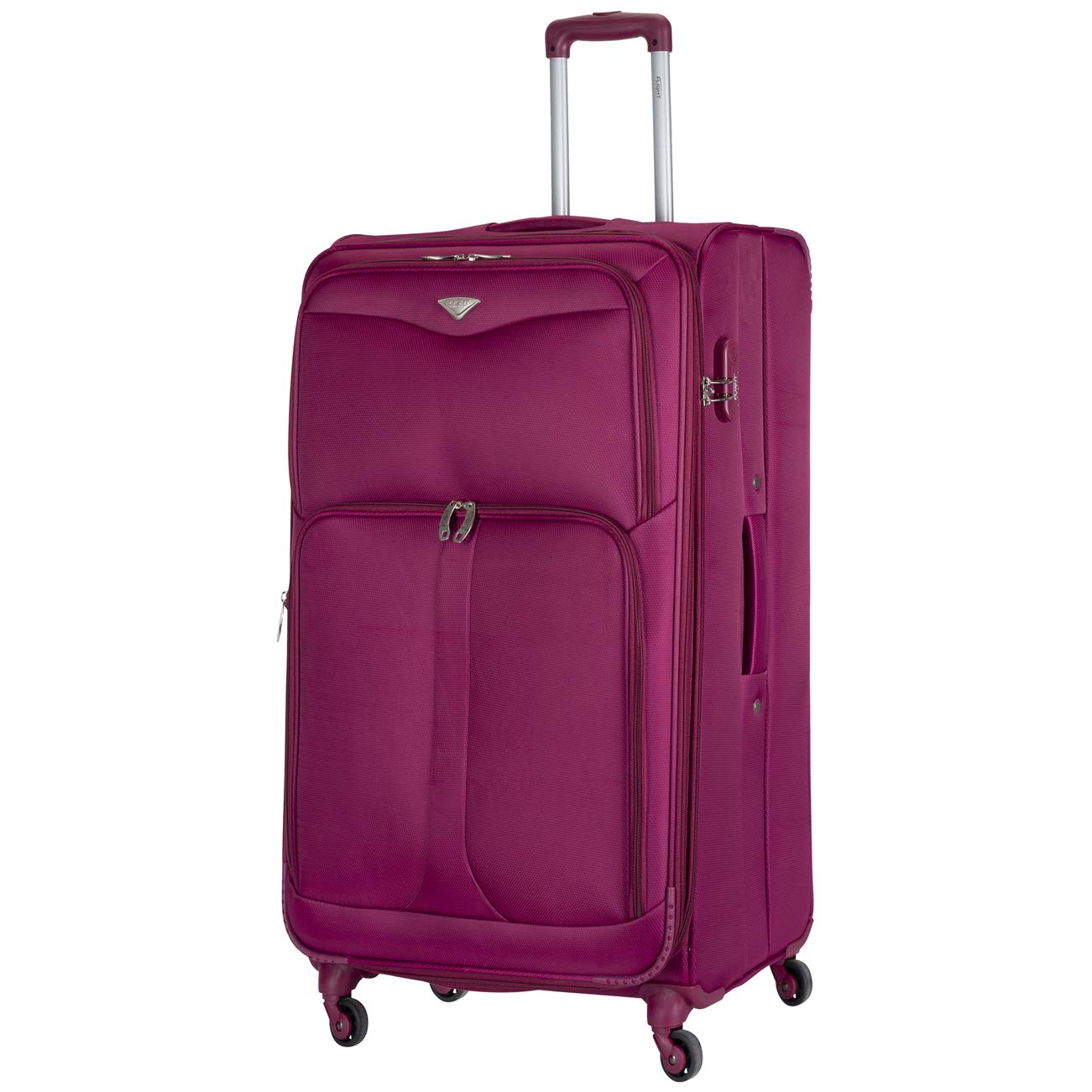 Flight Knight Lightweight 4 Wheel 800D Soft Case Suitcases Anti Crack Cabin & Hold Luggage Options Approved for Over 100 Airlines Including easyJet, BA & Many More! — view 21