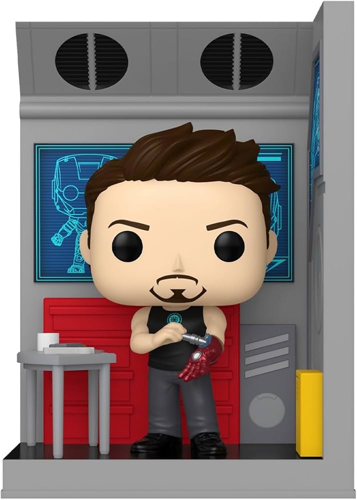Amazon.com: Funko Pop! Nooks: Marvel - Tony Stark in his Workshop