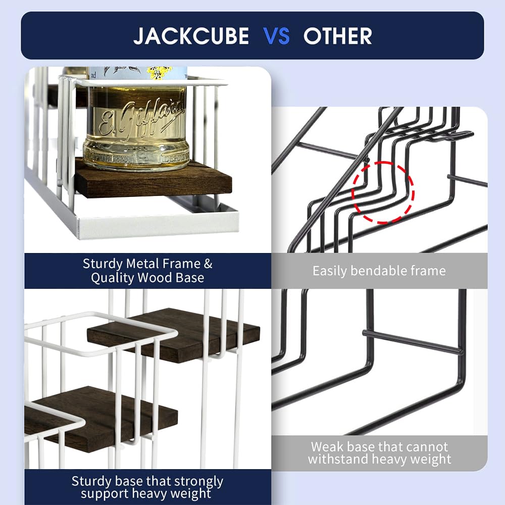 J JACKCUBE DESIGN Drehbarer Ständer für ätherische Öle, drehbar, für 45