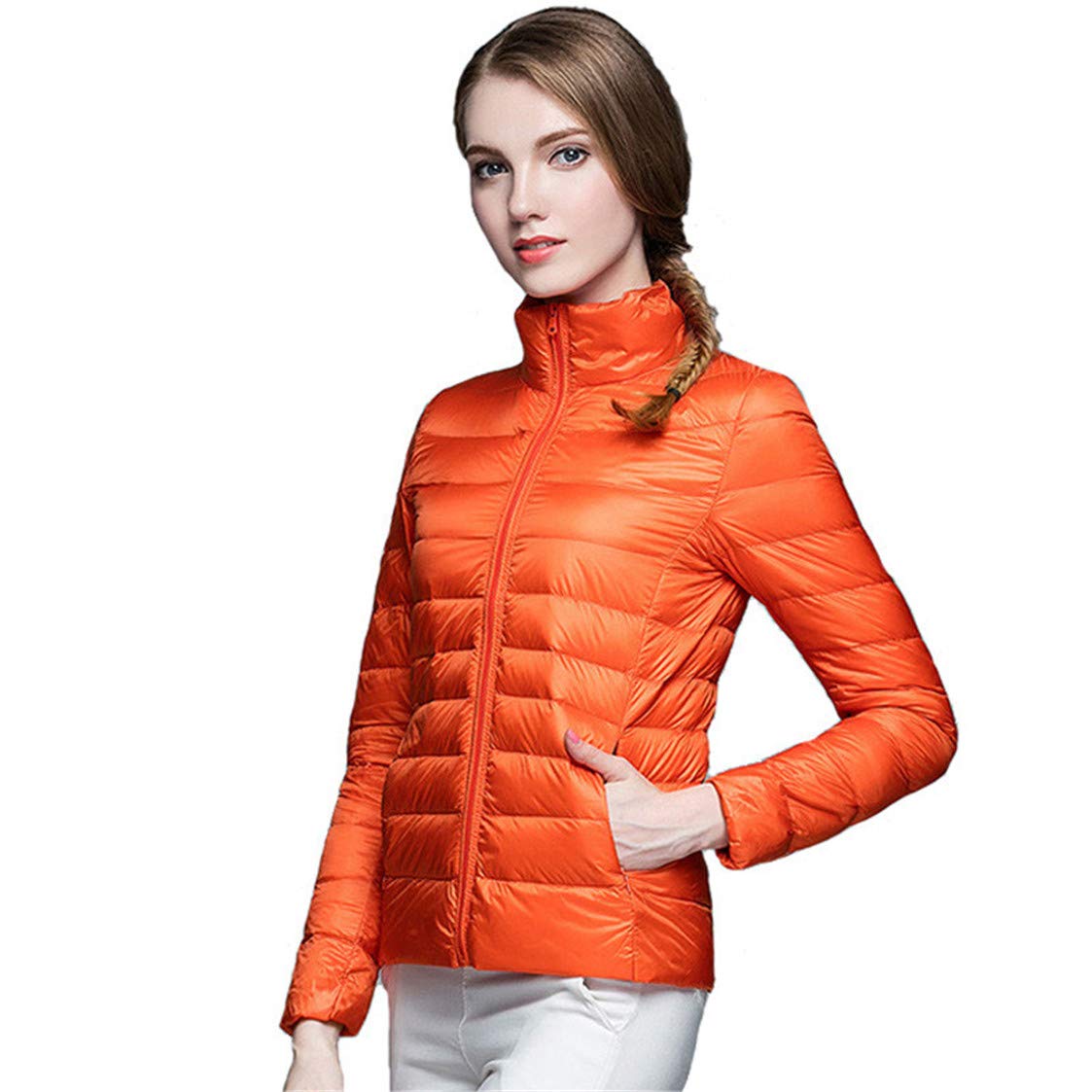 weimostar Chaqueta de plumón ultraligera para mujer, para viajes, senderismo, escalada, esquí