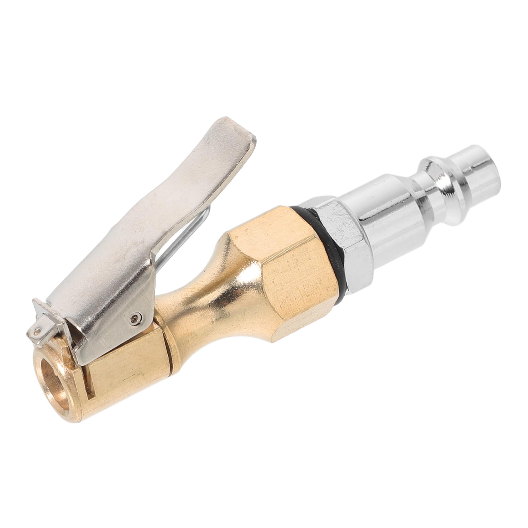 VOSAREA Inflator Air for Car Tires Heavy Duty Brass Inflation Valve Adapter Universal Nozzle Connector for Tire Inflation