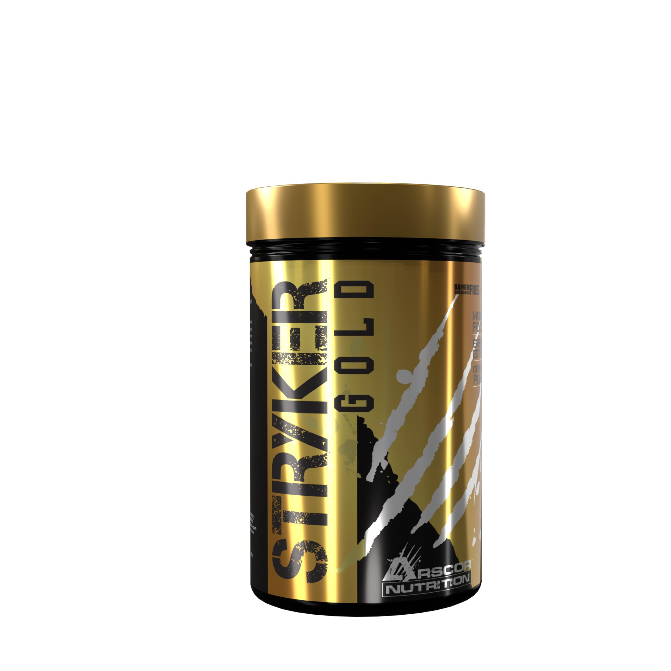 Stryker Gold Pre-Workout Supplement | Citrulline, Beta-Alanine, Caffeine | Strongest Preworkout for Men & Women (390 gm, Rocket Pop)-image-37