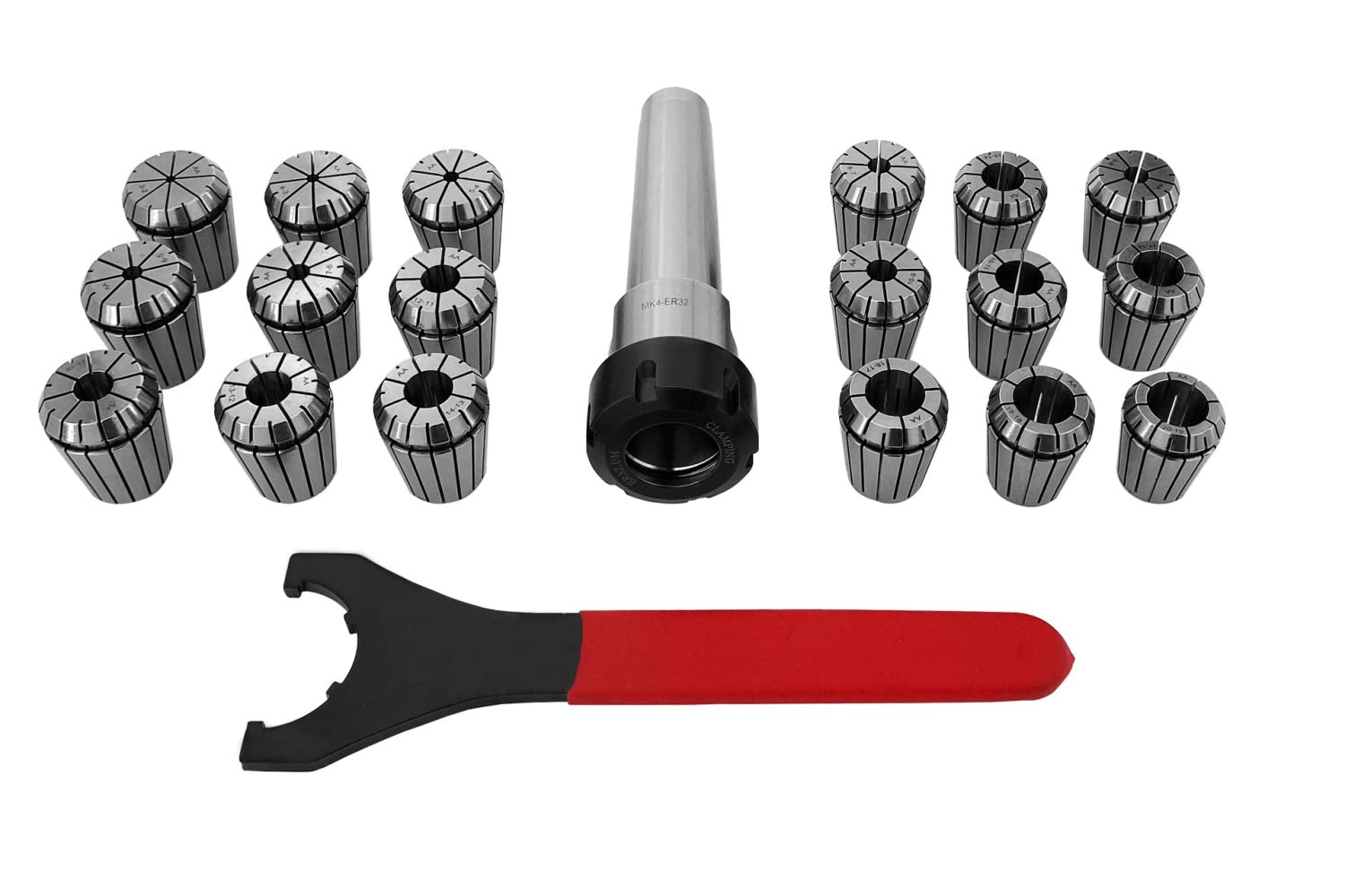 PAULIMOT ER32-Spannzangen-Set 2-20 mm MK4 / M16 im Alu-Koffer