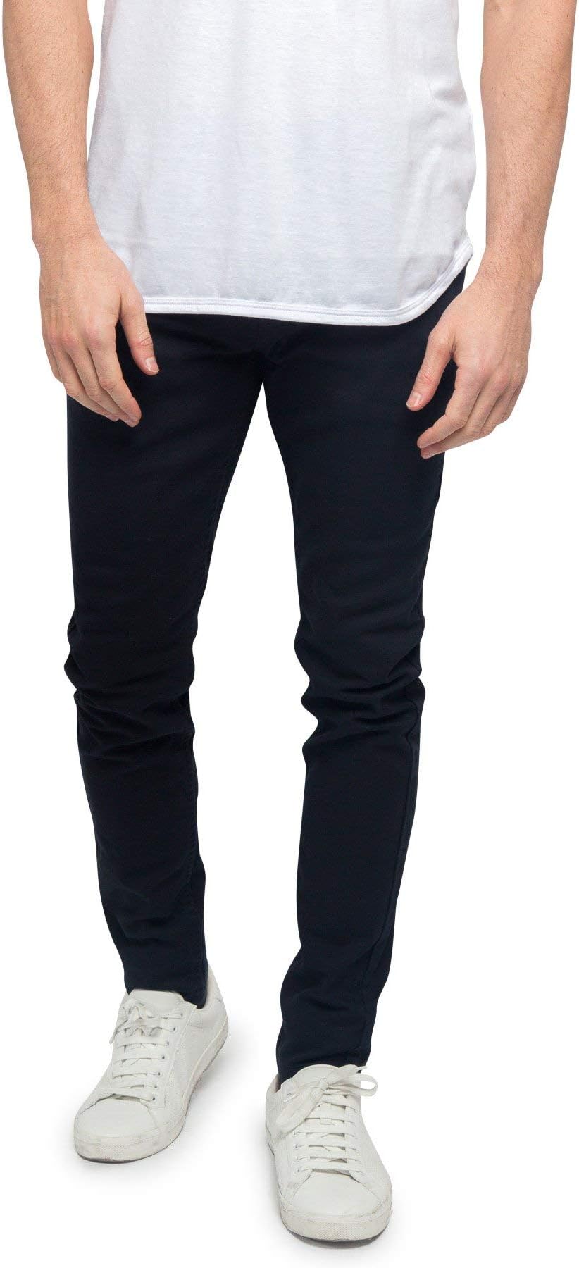 Victorious Men's Skinny Fit Color Stretch Jeans