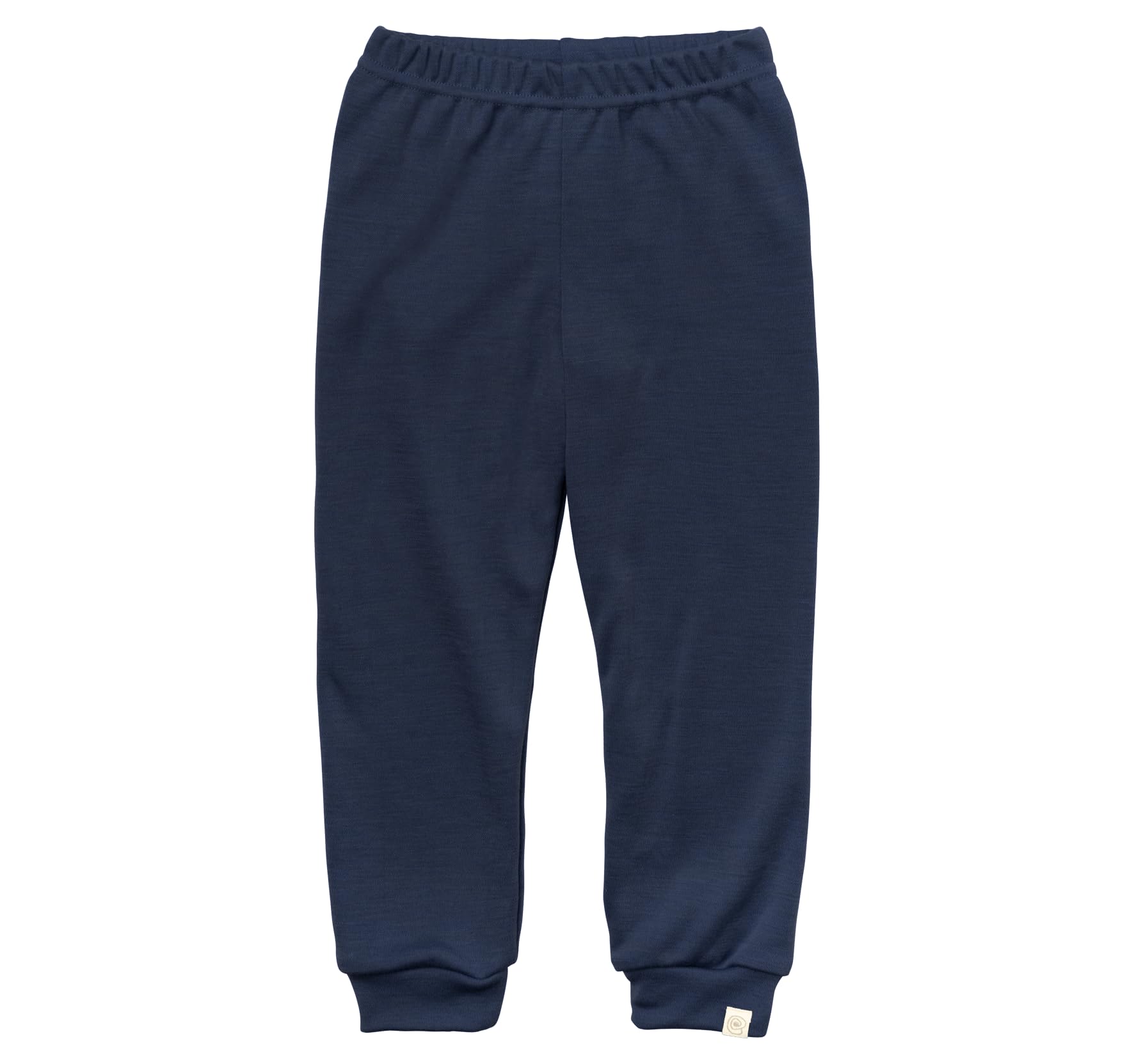 Engel Natural, Children's Jogging Bottoms, Comfortable Trousers, 70% Wool (Merino), 30% Silk, GOTS Certified, navy, 140