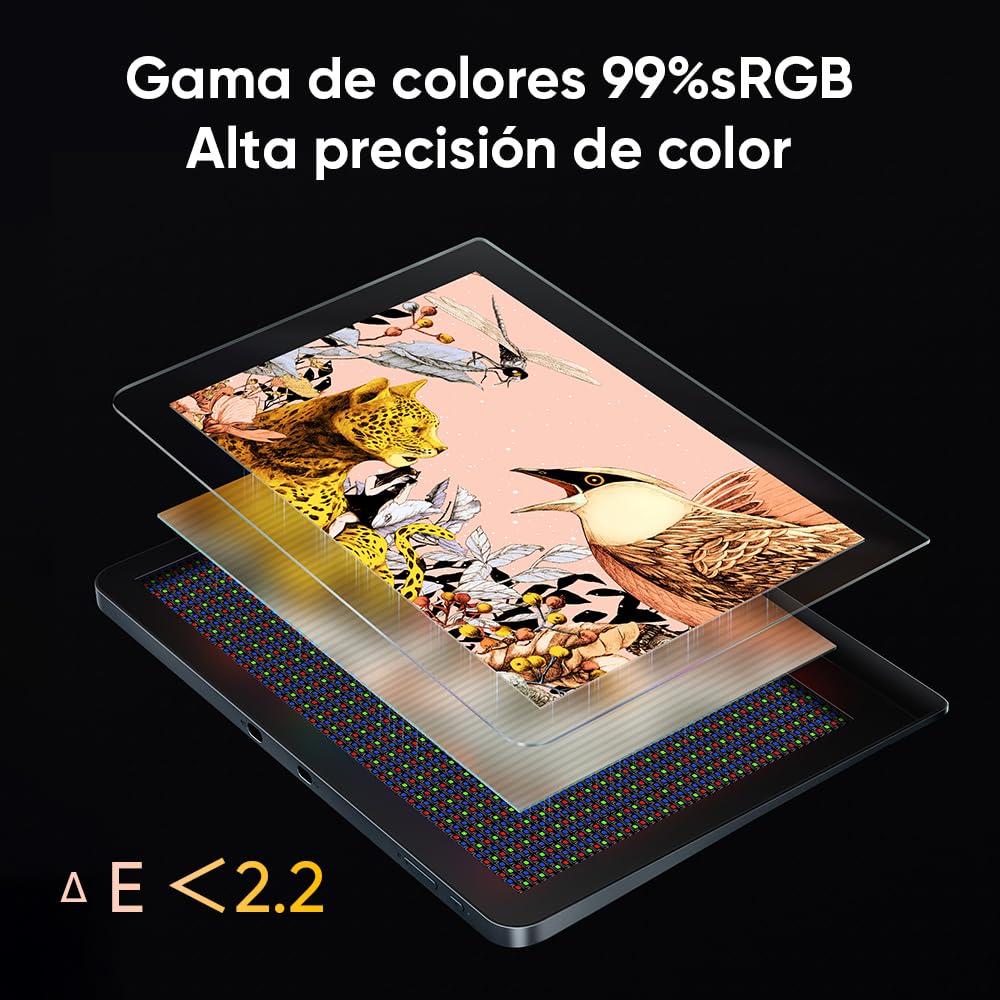 XPPEN Artist Pro 16 Gen2 Tableta Gráfica con Pantalla con Lápiz 16K Niveles de Presión, Tableta Dibujo Digital Completamente Laminada 16 Pulgadas con Teclado Numérico Inalámbrico