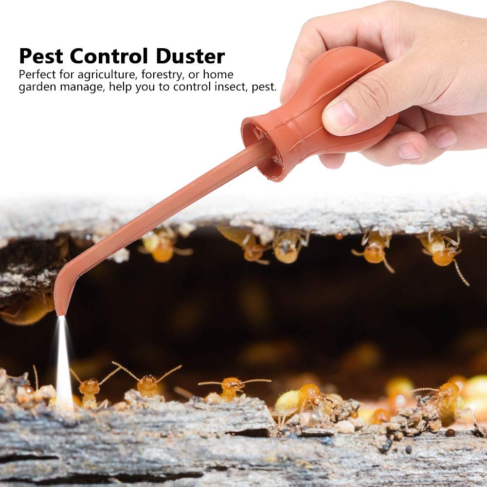 KIMISS Pulverizador de Plástico para Control de Plagas, Dispensador de Pesticida para Jardinería, Aplicador de Polvo contra Insectos y Termitas