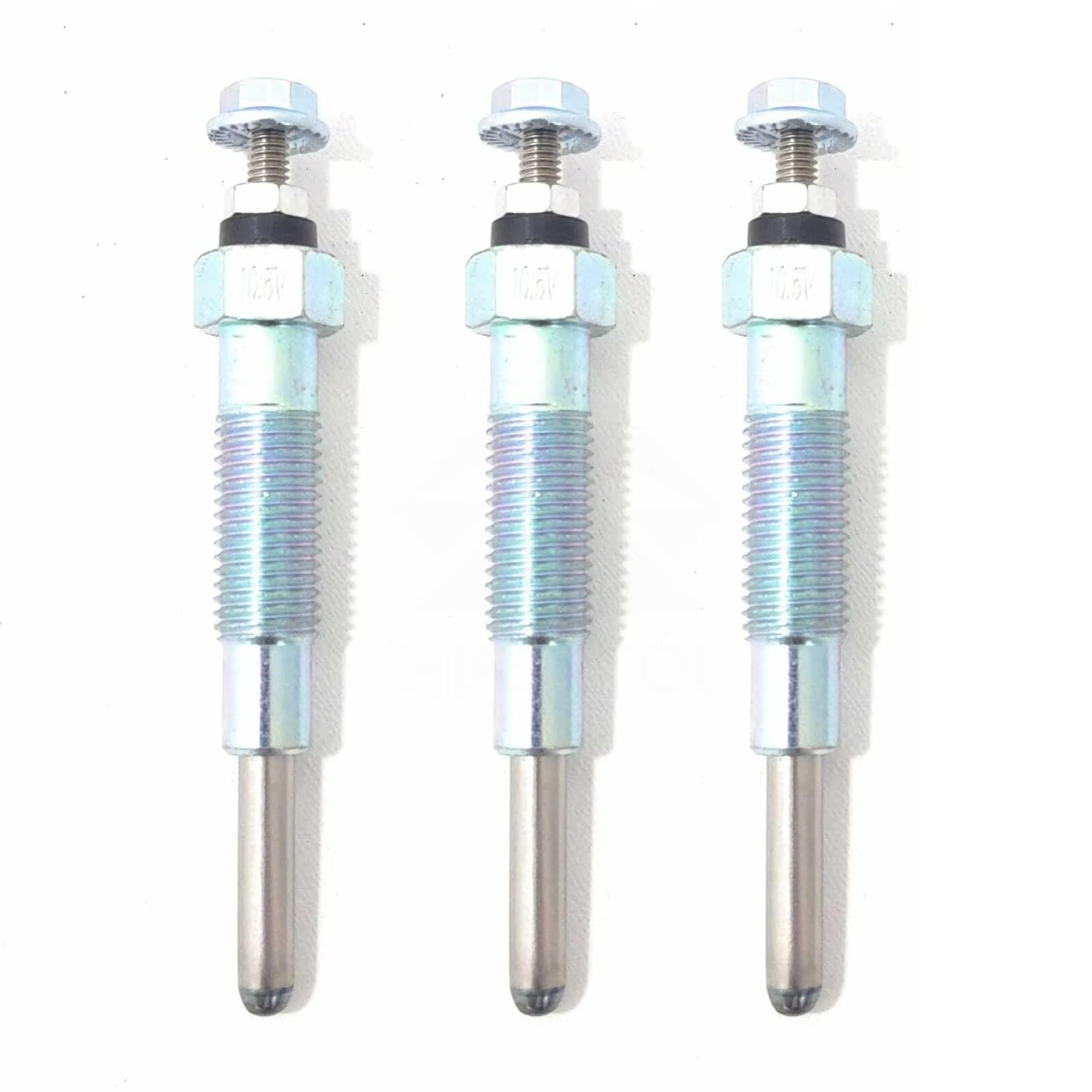 Candeletta di preriscaldamento per Volvo per Ec25 Ec30 Ec35 Ec70 Ew70 Ec70vv Ew70vv 3 Pezzi per Candele di accensione Candelette di preriscaldamento PJ7415544