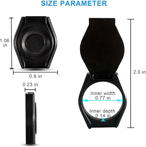 Miniatura 3 de Funda para cámara web, paquete de 2 fundas externas para lente de cámara web para computadora de escritorio, tapa de obturador, clip de privacidad