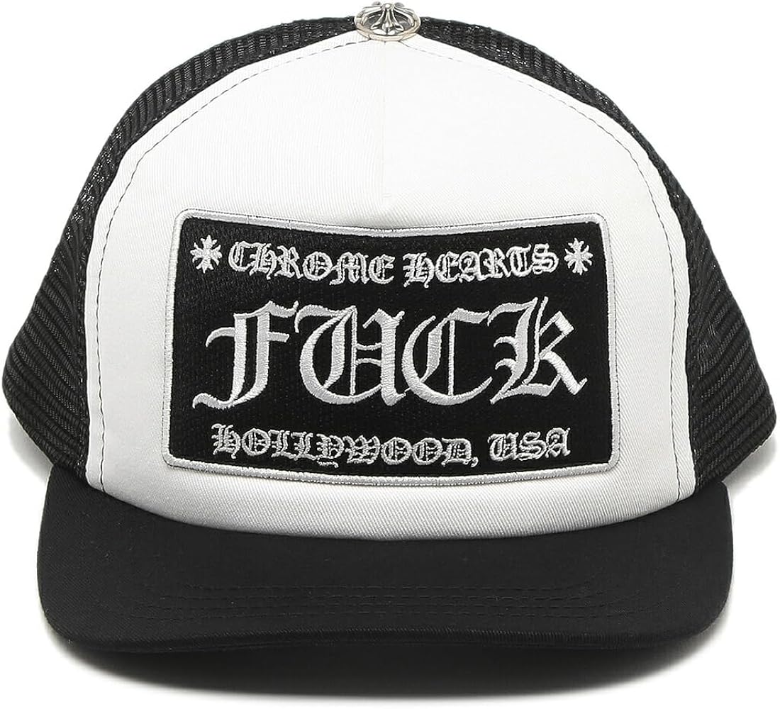 Amazon.co.jp: [クロムハーツ] 帽子 メッシュキャップ ブラック