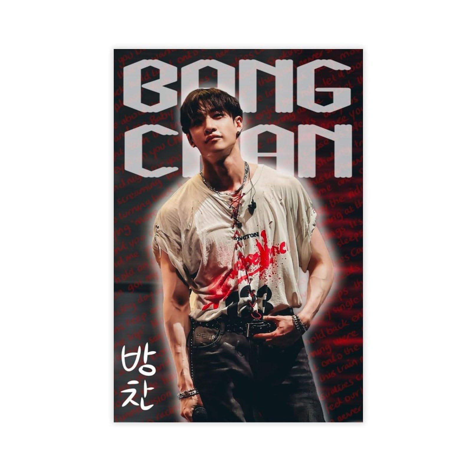 K Pop Band Stray Poster Kids 10 Canvas Poster Wall Art Decor Print Picture Paintings for Living Room Bedroom Decoration 20x30inch(50x75cm)