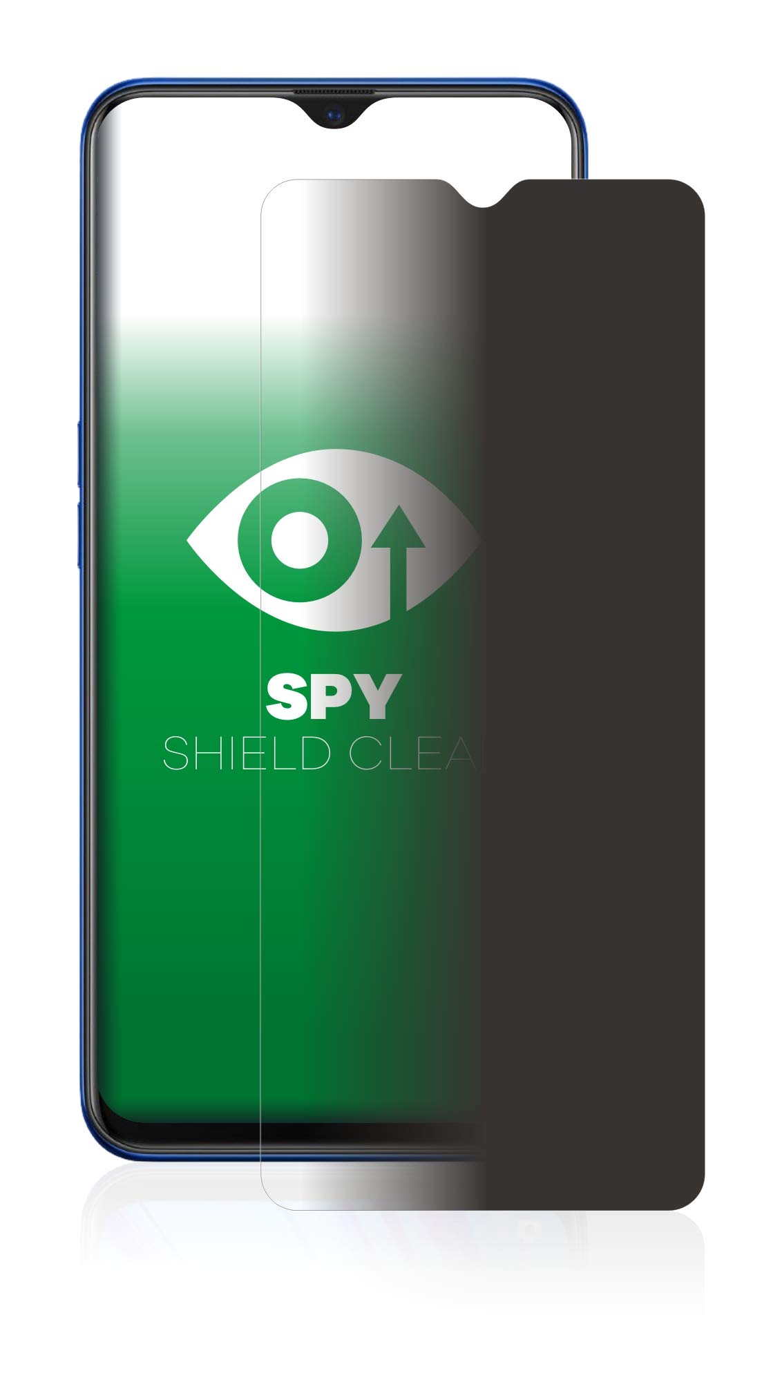 VacFun Pellicola Privacy Per Oppo A9 - Protezione Schermo In TPU Antigraffio, Facile Installazione, Visibilità Solo Frontale