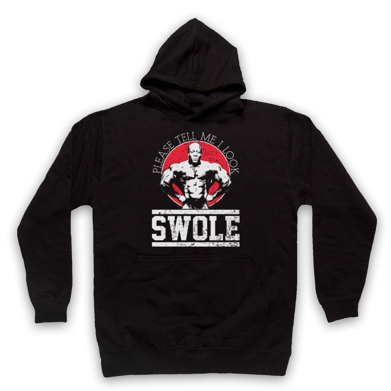 Sweat à capuche bodybuilding coupe athlétique pour masquer la fatigue - 2