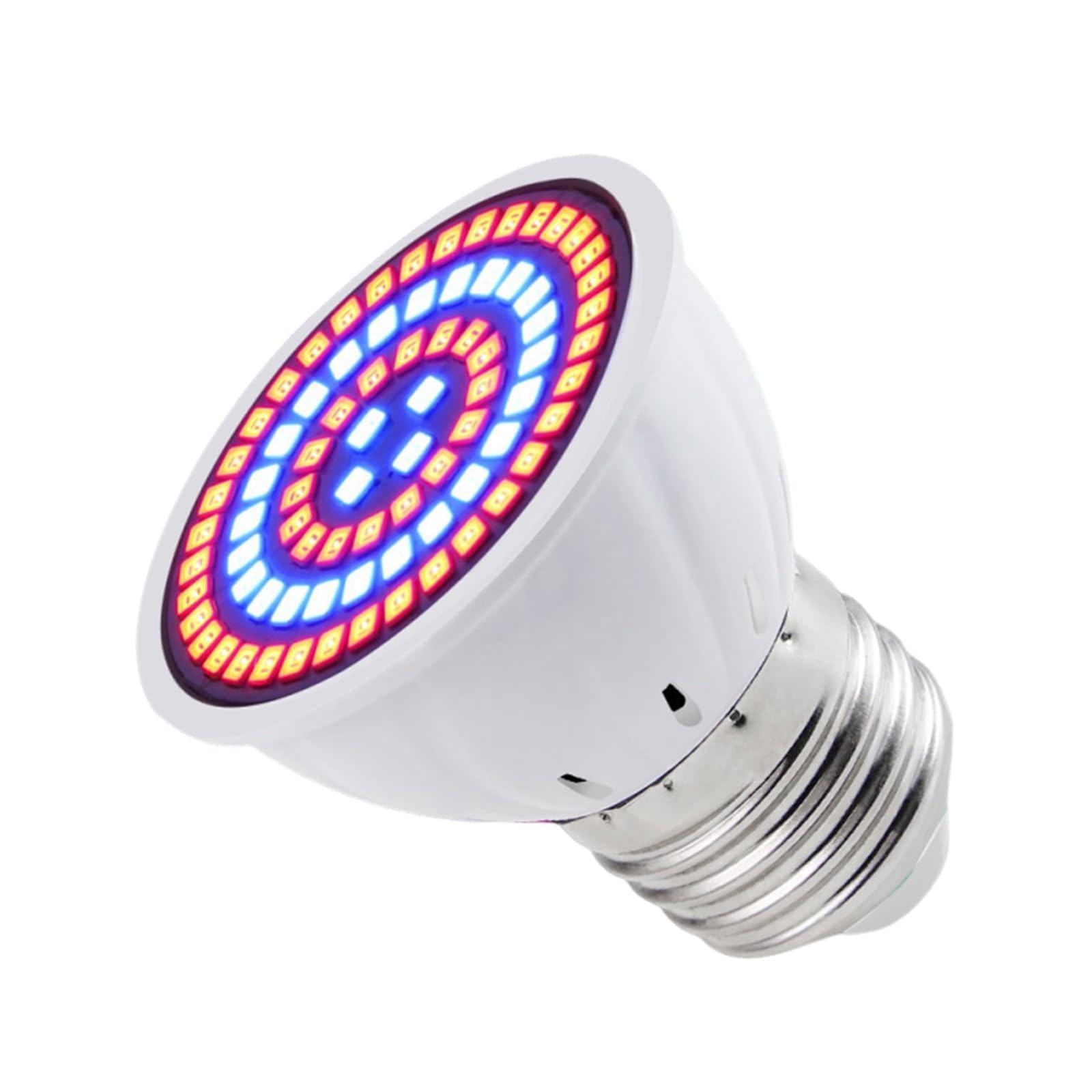 Grow Light Bulb, LED Plant Lamp, E27 Growing Bulb for Indoor Garden, Greenhouse, Hydroponic, Laboratory, Ideal for Plant Lovers & Home Gardeners