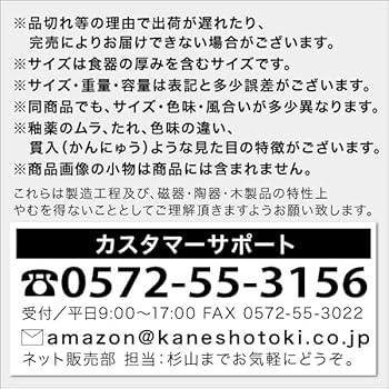 Amazon | RAMEN STYLE 黒中華 黒御影 八角高台19cm皿 約18.8cm