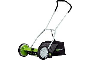 Greenworks Reel Mower - Eco-Friendly Lawn Care