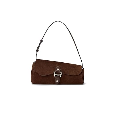 Lauren Ralph Lauren Suede Leather Medium Tasha East west Shoulder Bag Shoulder Women