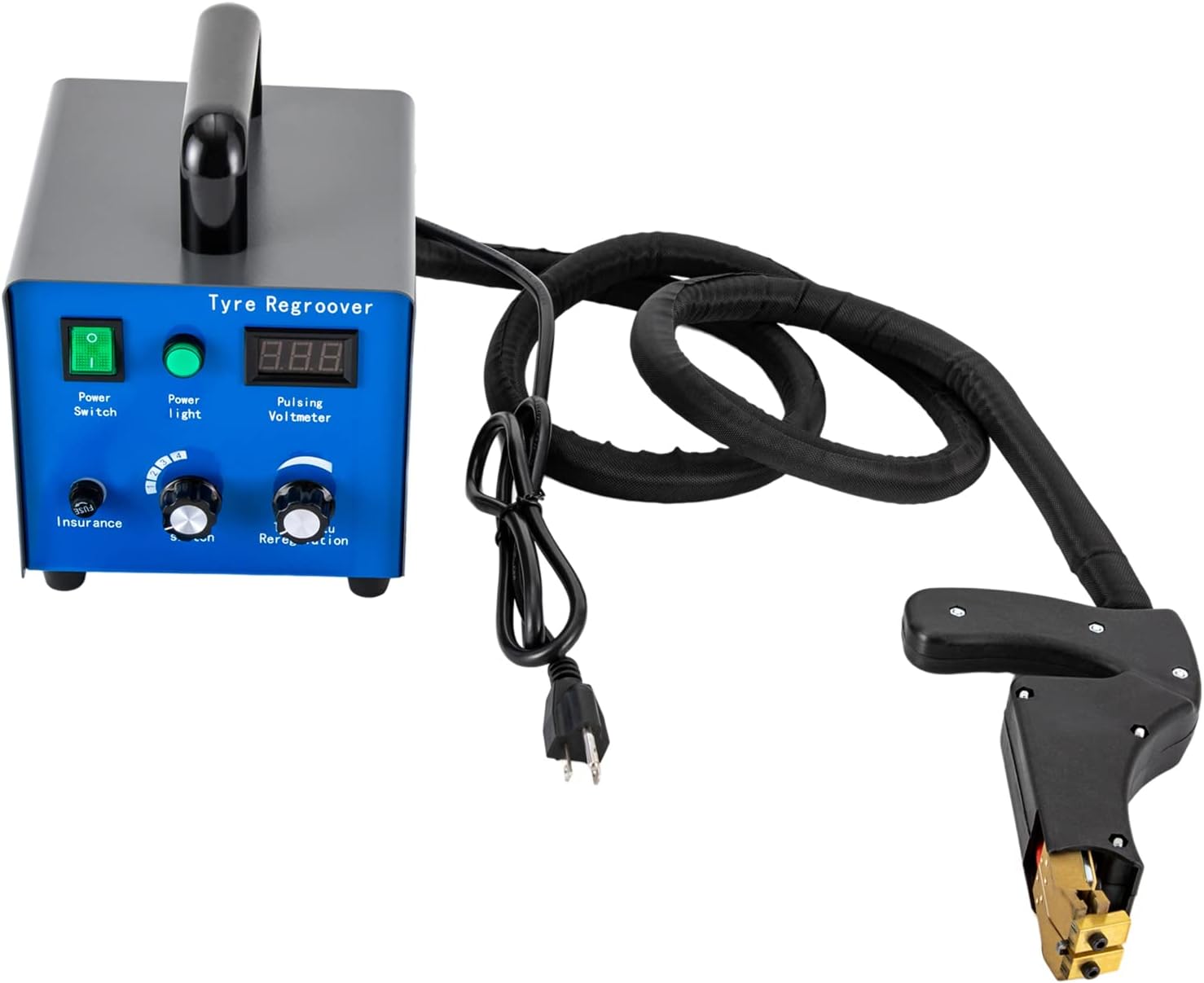 GMSLuu Tire Groover Machine Tyre Grooving Tool Tire Regroover Regrooving Iron Cutter