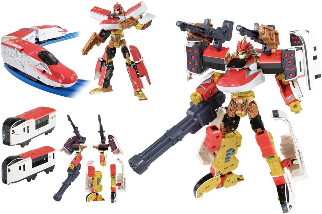 Takara Tomy Plarail Shinkalion Z Shinkalion Z Perfect E6 Nex Robot Shinkansen yang Mengagumkan untuk Anak Usia 3 Tahun ke Atas!