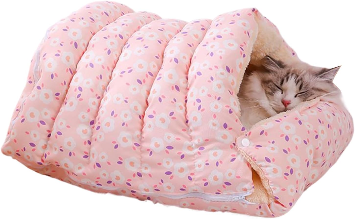 Cuccia per Gatti | Con Tappetino Rinforzato E Caldo | Cuccia Per Gatti Da Interno | Per Calmante Da Esterno Animali Da Viaggio Invernale Piccoli Cani E Cuccioli