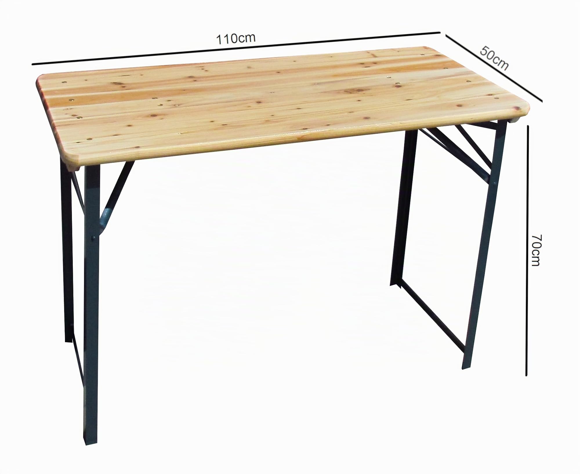 Balkon-Bierzeltgarnitur 3-teilig 110cm lang