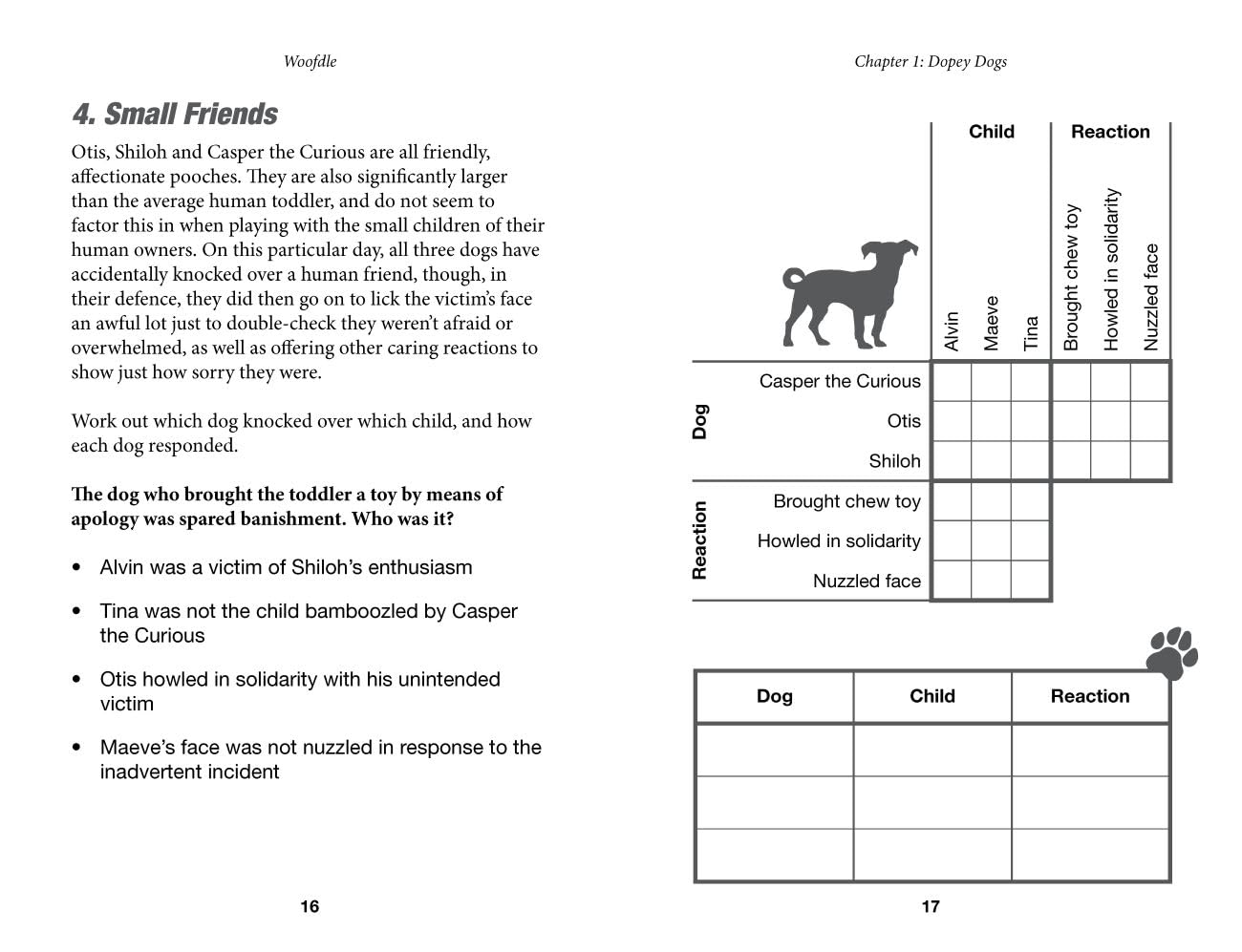 Woofdle: 75 Canine Crime Puzzles to Solve Using Logic, Skill & the Power of Walkies
