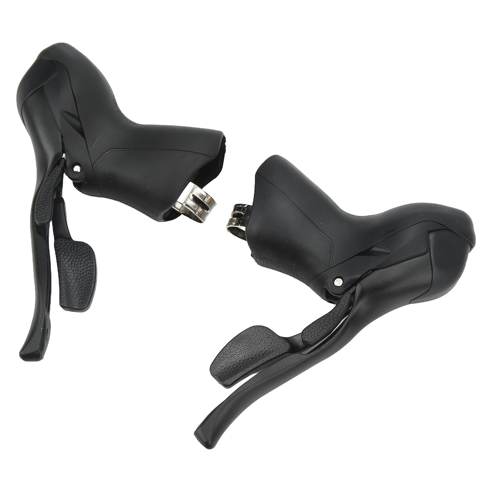 EMUKOEP Set Leve Freno a 7 velocità per Bici da Strada Impugnatura Ergonomica Adatta per la Maggior Parte delle Bici da Strada Lega di Alluminio/PVC