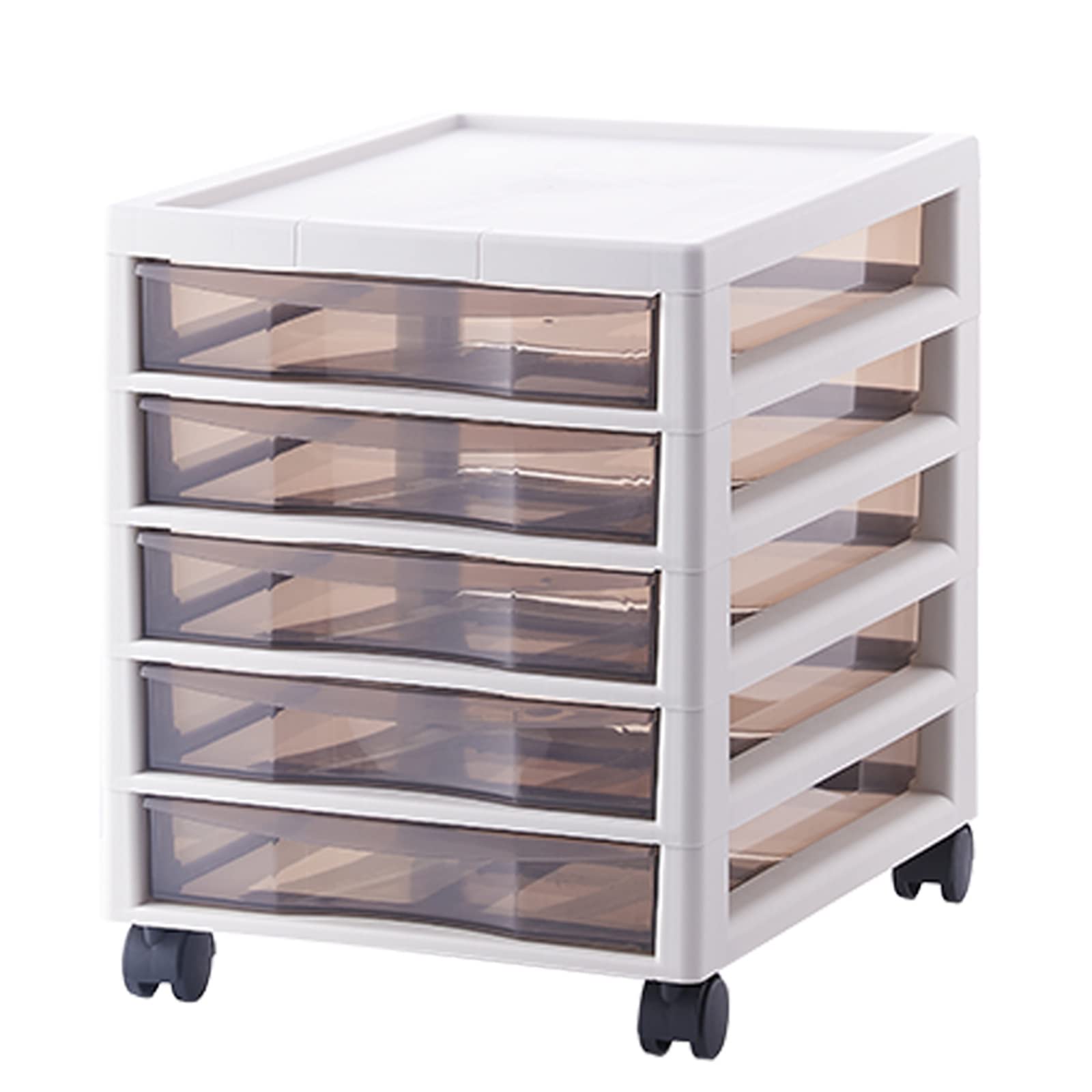 Boutique De Tiroirs En Plastique à 5 Niveaux De Grande Capacité Pour Un Rangement Polyvalent