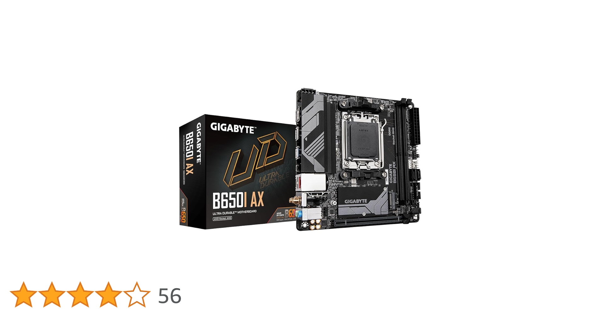 Amazon | Gigabyte B650I AX 超耐久性 AMD AM5 ソケットマザーボード