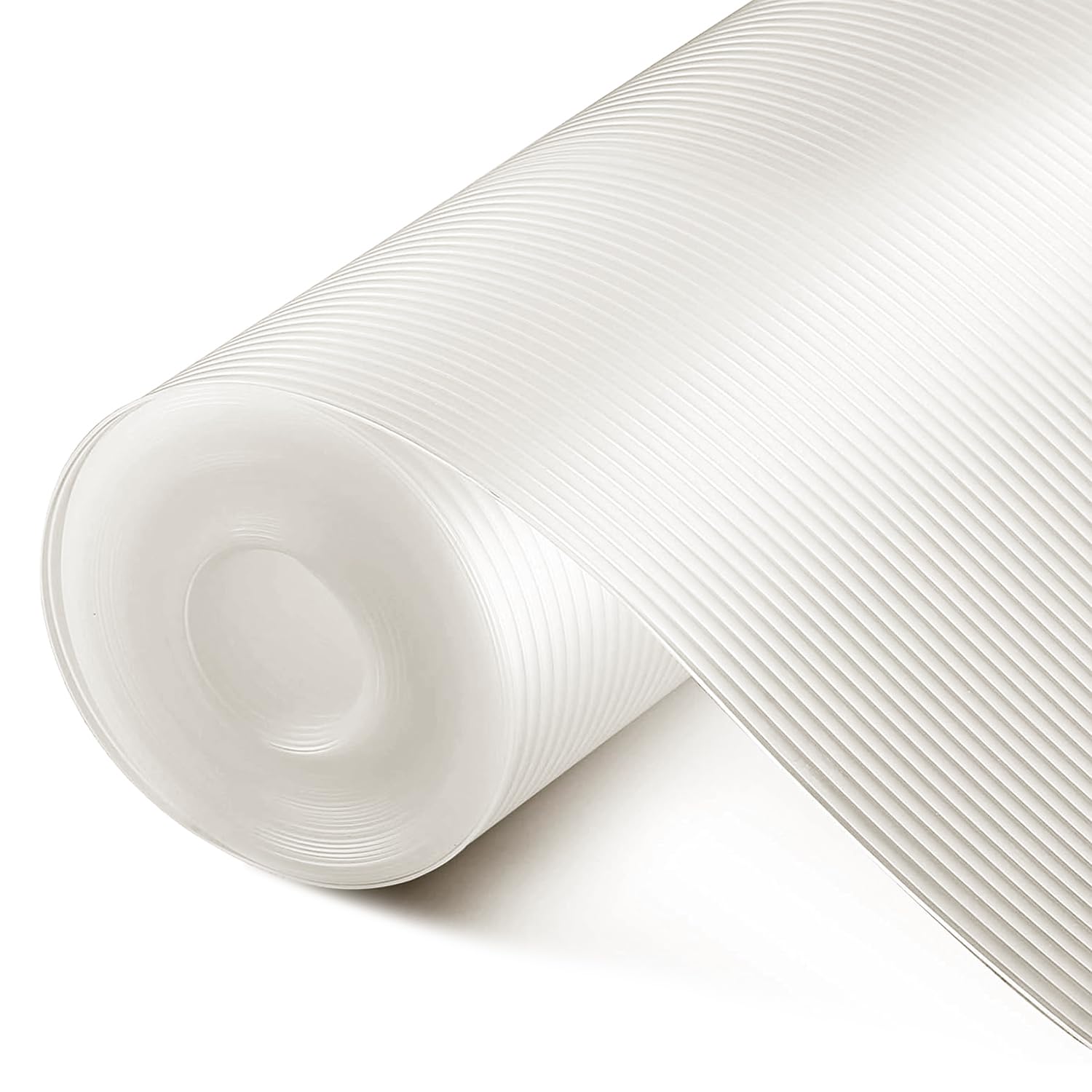 ECASA™ Drawer Liner, 40x200cm Waterproof Refrigerator Liners, EVA Non Adhesive Shelf Liner for Kitchen Cabinet, Cupboard, Shoe Rack, Closet, Cupboard- Large 2 Rolls in One Set