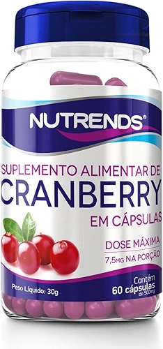 Nutrends Cranberry 60 Cápsulas