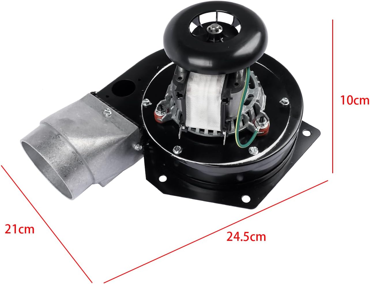 80602 Combustion Exhaust Blower Assembly Replacement for US Stove 5660 5501S, Ashley AP5660L, Vogelzang VG5770 VG5790 Pellet Stoves