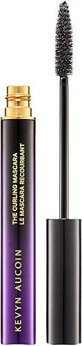 KEVYN AUCOIN The Curling Mascara Máscara de tubo para pestañas largas voluminizadas resistente a las manchas larga duración sin gluten se retira