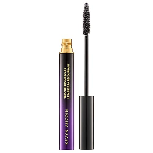 Kevyn Aucoin The Curling Mascara, Black: cepillo de volumen clásico. Tecnología de tubos. Uso todo el día. Libre de grumos y escamas. Maquillador