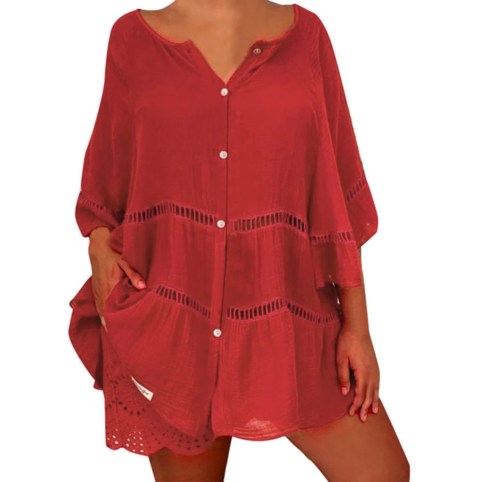 Women Shirt Long Sleeve Casual Stylish Top Shirts Womens Tall Thermal Shirts