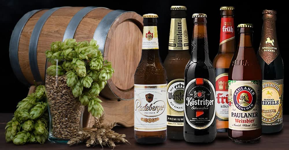 Amazon.co.jp: 人気ドイツビール6種（パウラーナーへフェ