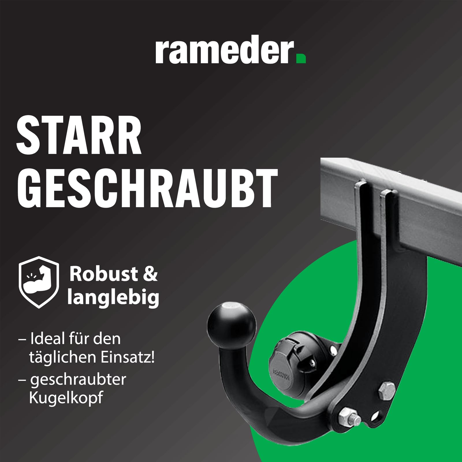 Anhängerkupplung starr Brink passend für BMW 1er Fliessheck Typ F70 Baujahr: 2024-jetzt inkl. 13 poligem spezifischen CAN-Bus Elektrosatz | rameder. Komplettsatz - BR-F20