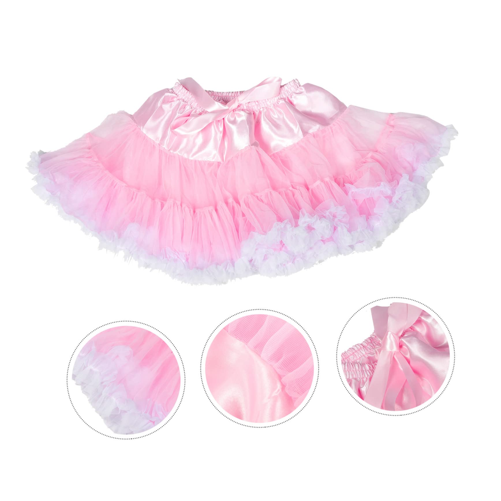 Gonna Tutu Kawaii Per Bambine Gonna Tulle Leggera e Comoda Costumi Per Cosplay e Feste Per Cerimonie e Foto Facile Da Lavare e Resistente Alle Pieghe
