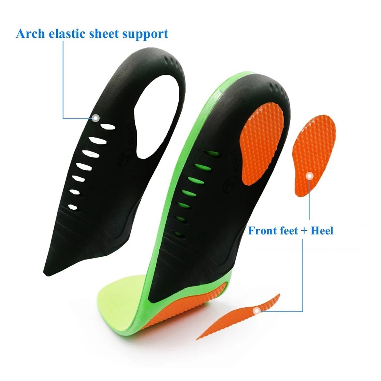 Eva Orthopädische Schuhe Sohle Einlegesohlen for Füße Arch Fuß Pad X/O Typ Bein Korrektur Plattfuß Arch Support Sport Schuhe Einsatz(Best XS EU(36-38))