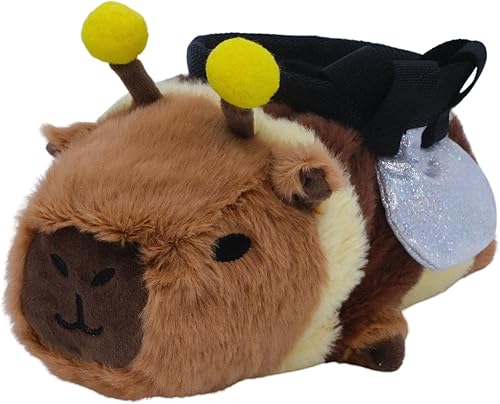 Miniatura 9 de Bolsa de tiza para escalada en roca, bonita bolsa de tiza de felpa para bouldering, gimnasio, escalada en interiores y exteriores, cierre de cordón,