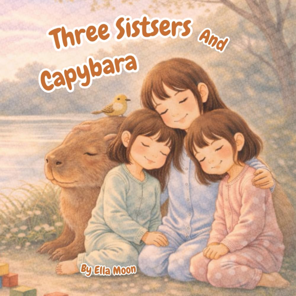 Three Sisters And Capybara: A Gentle Story About Big Feelings and Calm Hearts