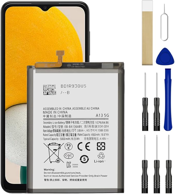WUHAO for Samsung Galaxy A13 5G Battery EBBA136ABY