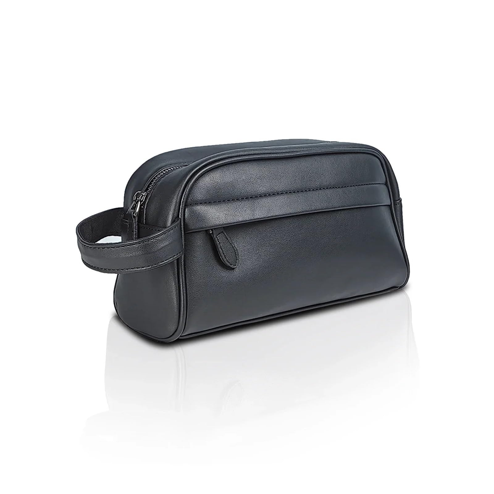 Generico Pochette Uomo Borsa a mano da uomo, borsa polso in pelle, pochette lavoro